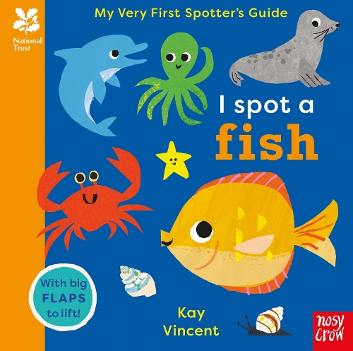Бумажная книга «National Trust: My Very First Spotter's Guide: I Spot A Fish» - фото №1