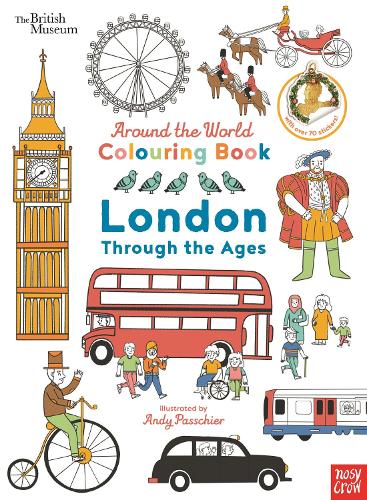 Бумажная книга «British Museum: Around the World Colouring: London Through the Ages» - фото №1