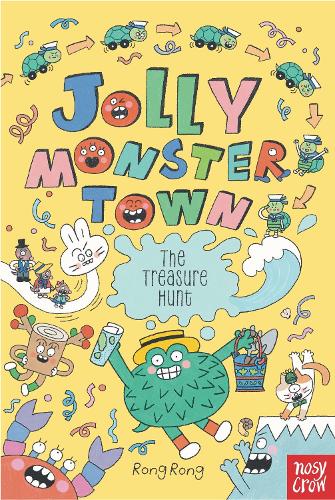 Паперова книга «Jolly Monster Town: The Treasure Hunt», автор Жун Жун - фото №1