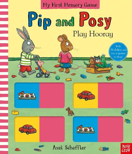 Паперова книга «Pip and Posy: Play Hooray! (My First Memory Game)», автор Дженніфер Ренн - фото №1