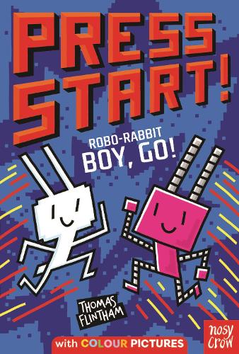 Бумажная книга «Press Start! Robo-Rabbit Boy Go!», автор Томас Флинтем - фото №1