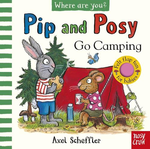 Бумажная книга «Pip and Posy, Where Are You? Go Camping (A Felt Flaps Book)» - фото №1