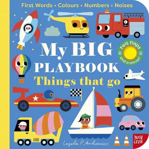 Паперова книга «My BIG Playbook: Things That Go» - фото №1