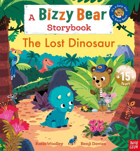 Бумажная книга «Bizzy Bear: The Lost Dinosaur: A Bizzy Bear Storybook», автор Кэти Вулли - фото №1