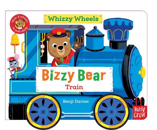 Бумажная книга «Bizzy Bear Whizzy Wheels: Train: With 4 moving wheels!» - фото №1