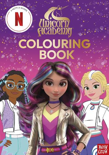 Паперова книга «Unicorn Academy: Colouring Book», автор Nosy Crow - фото №1