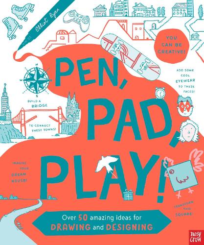 Бумажная книга «Pen, Pad, Play!: Over 50 Amazing Ideas for Drawing and Designing» - фото №1