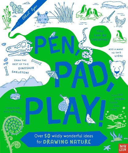 Бумажная книга «Pen, Pad, Play!: Over 50 Wildly Wonderful Ideas for Drawing Nature» - фото №1