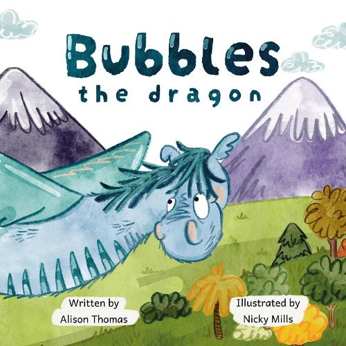 Бумажная книга «Bubbles The Dragon», автор Элисон Томас - фото №1
