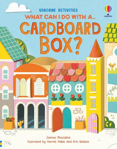 Паперова книга «What Can I Do With a Cardboard Box?», автор Джеймс Маклейн - фото №1