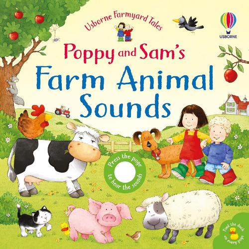 Бумажная книга «Poppy and Sam's Farm Animal Sounds», автор Сэм Тэплин - фото №1