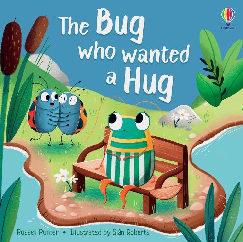 Паперова книга «The Bug who Wanted a Hug», автор Рассел Пантер - фото №1