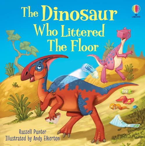 Бумажная книга «The Dinosaur who Littered the Floor», автор Рассел Пантер - фото №1