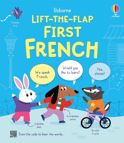 Бумажная книга «Lift-the-flap First French», автор Алиса Бичем - фото №1