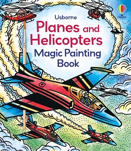 Паперова книга «Planes and Helicopters Magic Painting Book», автор Ебіґейл Вітлі - фото №1