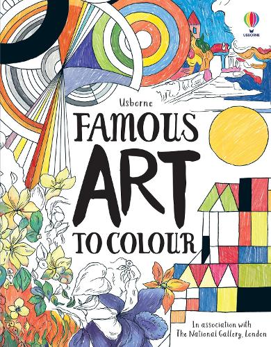 Паперова книга «Famous Art to Colour», автор Сюзан Мередіт - фото №1