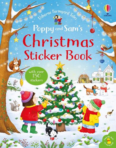 Паперова книга «Poppy and Sam's Christmas Sticker Book», автор Кейт Нолан - фото №1