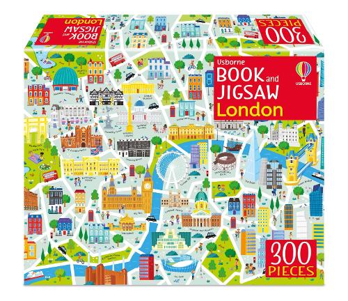 Бумажная книга «Usborne Book and Jigsaw London», авторов Кейт Нолан, Роб Ллойд Джонс, Сэм Смит - фото №1