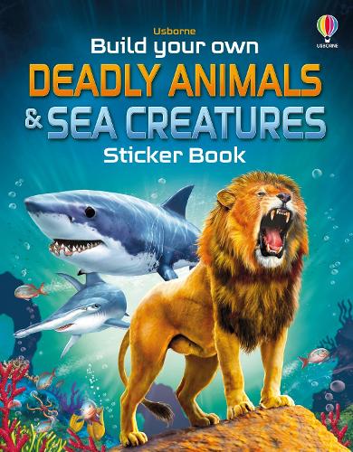 [object Object] «Build Your Own Deadly Animals and Sea Creatures Sticker Book», автор Саймон Тадхоуп - фото №1