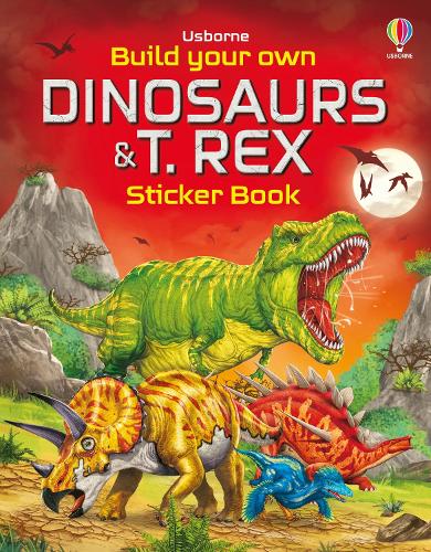 [object Object] «Build Your Own Dinosaurs and T. Rex Sticker Book», авторов Сэм Смит, Саймон Тадхоуп - фото №1