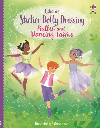 [object Object] «Sticker Dolly Dressing Ballet and Dancing Fairies», автор Фиона Уотт - фото №1