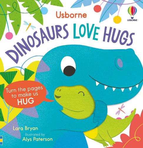 Бумажная книга «Dinosaurs Love Hugs», автор Лара Браян - фото №1