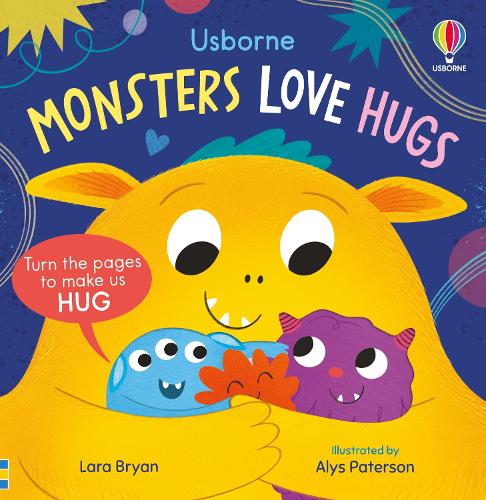 Паперова книга «Monsters Love Hugs», автор Лара Браян - фото №1