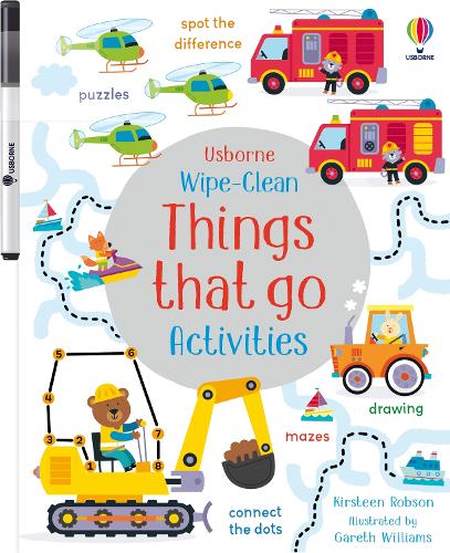 [object Object] «Wipe-Clean Things That Go Activities», автор Кирстин Робсон - фото №1