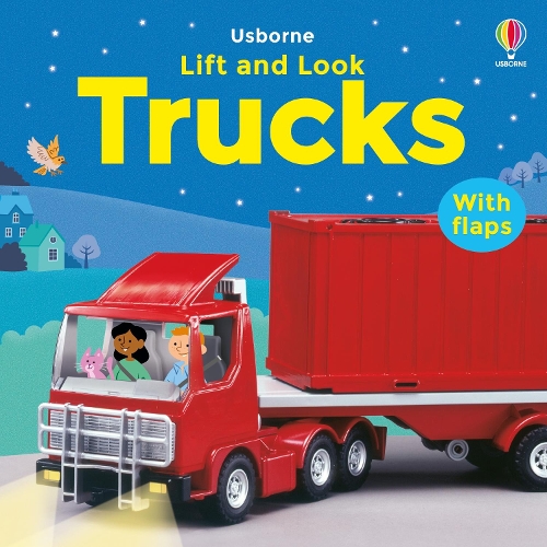 Паперова книга «Lift and Look Trucks», автор Фелісіті Брукс - фото №1