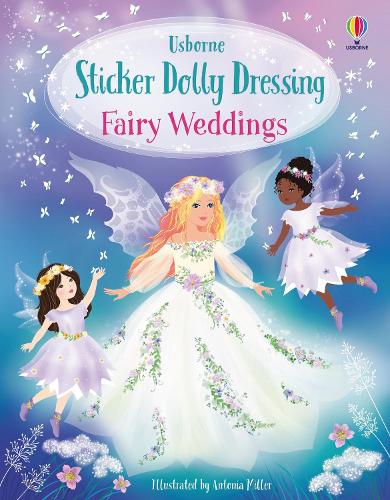 Бумажная книга «Sticker Dolly Dressing Fairy Weddings», автор Фиона Уотт - фото №1