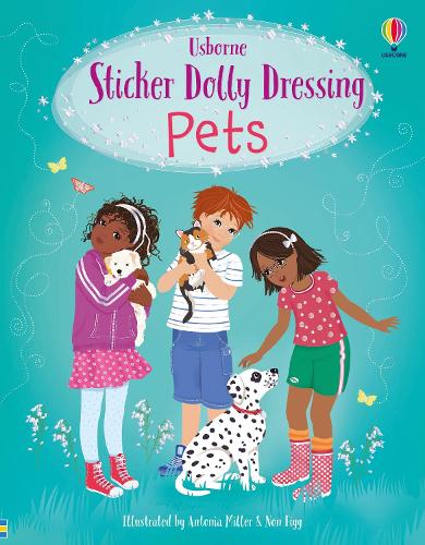 [object Object] «Sticker Dolly Dressing Pets», автор Фиона Уотт - фото №1