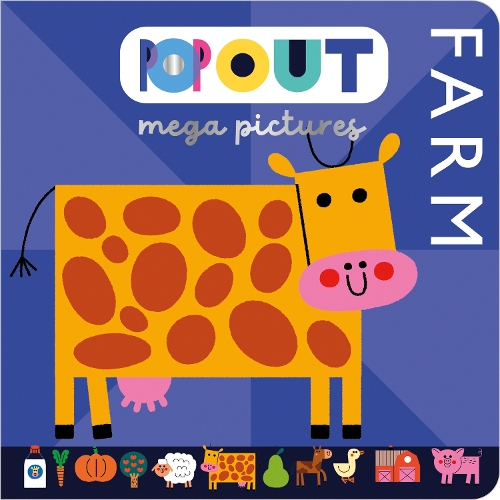 Бумажная книга «Pop Out Mega Pictures Farm», автор Сара Крез - фото №1