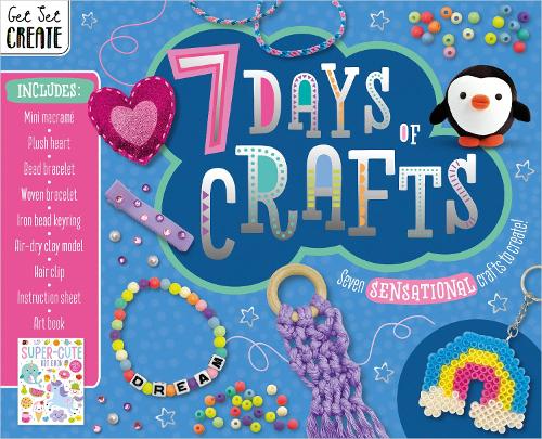 Бумажная книга «7 Days of Crafts», автор Make Believe Ideas - фото №1
