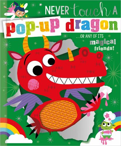 Паперова книга «Never Touch a Pop-up Dragon», автор Кара Дженкінс - фото №1