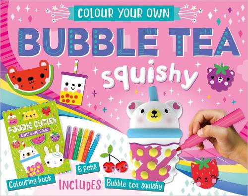 Бумажная книга «Colour Your Own Bubble Tea Squishy», автор Make Believe Ideas - фото №1