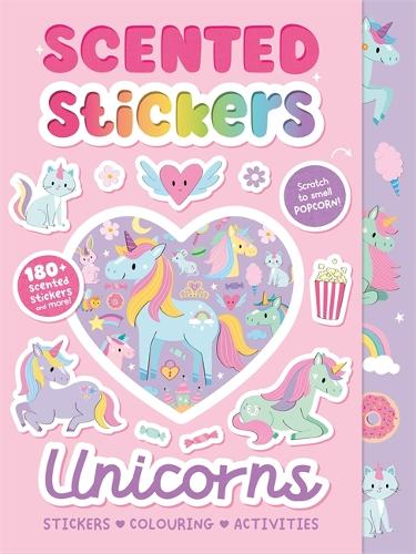 Бумажная книга «Scented Stickers Unicorns: Colouring, activity and sticker book | Perfect for screen-free playtimes | Packed full of magical characters», автор Igloo Books Ltd - фото №1