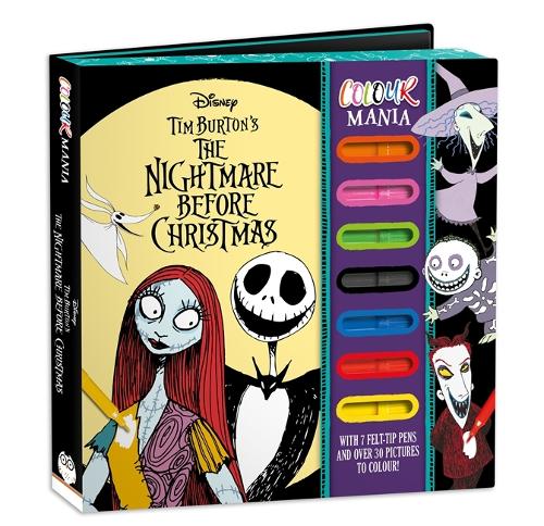 Паперова книга «Disney Tim Burton's The Nightmare Before Christmas: Colourmania», автор Волт Дісней - фото №1