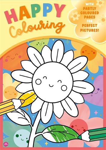 Бумажная книга «Happy Colouring», автор Igloo Books Ltd - фото №1