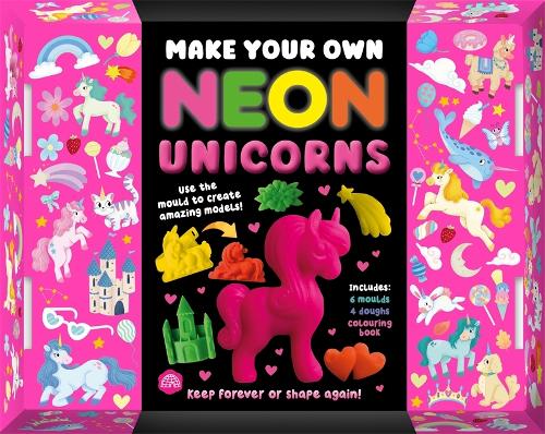 Бумажная книга «Make Your Own Neon Unicorns: A toy and book box set with 6 magical moulds and 4 neon doughs!», автор Igloo Books Ltd - фото №1