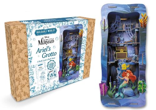 Бумажная книга «Disney The Little Mermaid: Ariel's Grotto: Buildable Worlds - A Book Lover's Book Nook», автор Уолт Дисней - фото №1