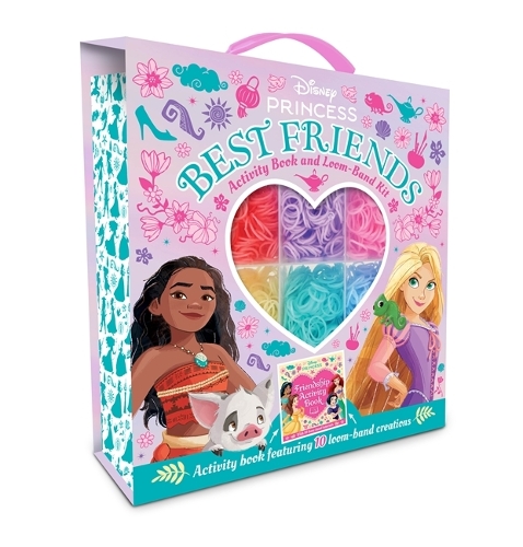 Паперова книга «Disney Princess: Best Friends Activity Book & Loom-Band Kit», автор Волт Дісней - фото №1