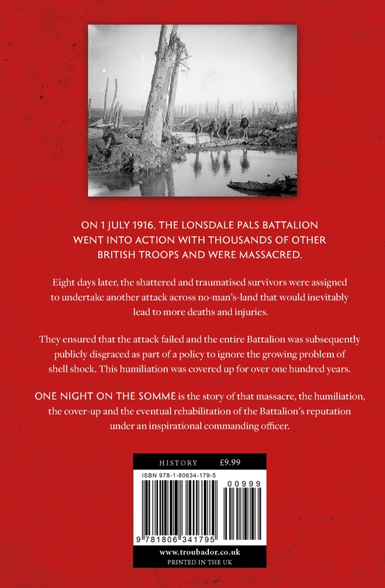 Бумажная книга «One Night on the Somme: The Betrayal of a Pals Battalion The Somme July 1916», автор Чарли Оуэн - фото №1