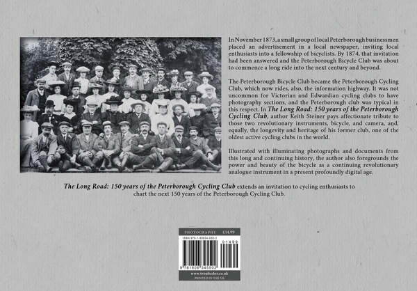 Paper book «The Long Road: 150 Years of the Peterborough Cycling Club», author Keith Steiner - фото №1