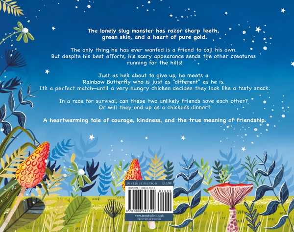 Бумажная книга «The Lonely Slug Monster», автор Джейк Пилкингтон - фото №1