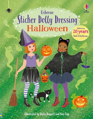 Бумажная книга «Sticker Dolly Dressing Halloween», автор Фиона Уотт - фото №1