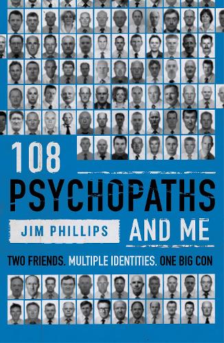 Паперова книга «108 Psychopaths and Me», автор Джим Філіпс - фото №1