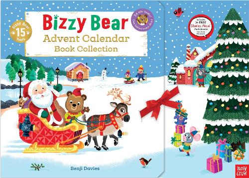 Паперова книга «Bizzy Bear Advent Calendar Book Collection: with 24 mini storybook surprises!» - фото №1