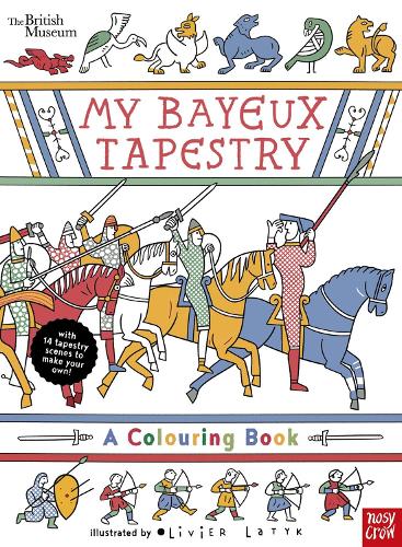 Паперова книга «British Museum: My Bayeux Tapestry: A Colouring Book» - фото №1