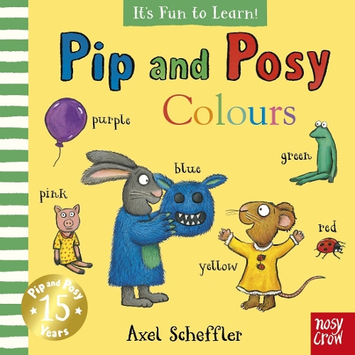 Бумажная книга «Pip and Posy It's Fun to Learn Colours», автор Дженнифер Ренн - фото №1