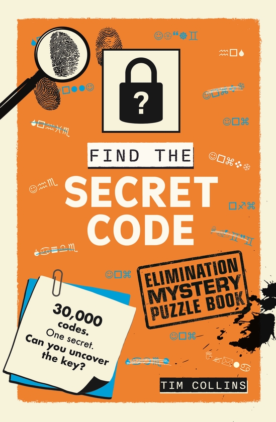 Бумажная книга «Elimination Mystery Puzzle Book: Find the Secret Code: 30,000 codes. One secret. Can you uncover the key?», автор Тим Коллинз - фото №1
